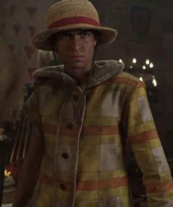 Shop Monkey D. Luffy One Piece 2026 Iñaki Godoy Checkered Jacket