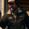 Shop Brett Gelman Stranger Things 2025 Murray Bauman Green Cotton Jacket