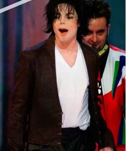 Shop Mens and Womens NSync and Michael Jackson Brown Jacket