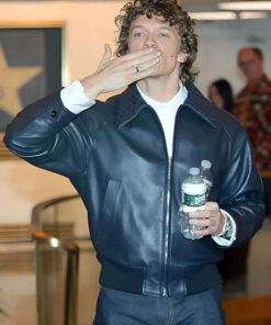 Buy NYC 2026 Connor Storrie Black Leather Jacket