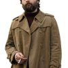 Shop Pierluigi Gigante The Big Fake 2026 Brown Coat