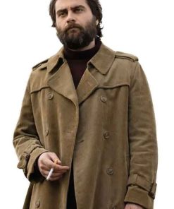 Shop Pierluigi Gigante The Big Fake 2026 Brown Coat