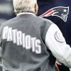 Shop Robert Kraft Patriots AFC Divisional Playoff Letterman Jacket
