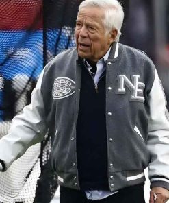Buy Robert Kraft Patriots Letterman Jacket