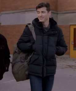 Buy Jake Lockett Chicago Fire Sam Carver Black Hooded Jacket