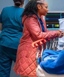 Shop Sheria Irving Chicago Med S11 Quilted Jacket