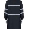 Buy Wybie Lovat Coraline Black and Silver Stripes Costume Coat