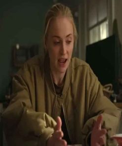 Shop Sophie Turner Steal 2026 Zara Dunne Bomber Jacket