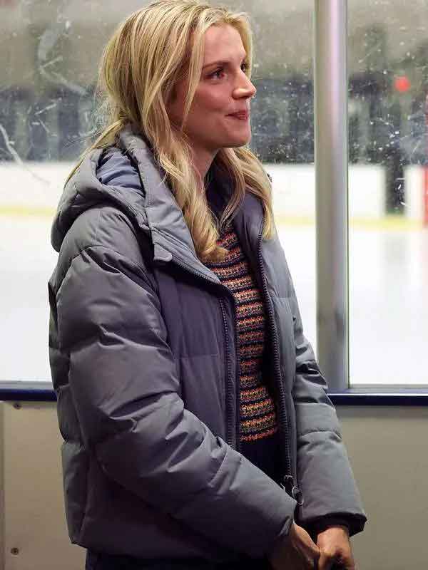 Buy Sylvie Brett Chicago Fire Kara Killmer Grey Puffer Hooded Jacket