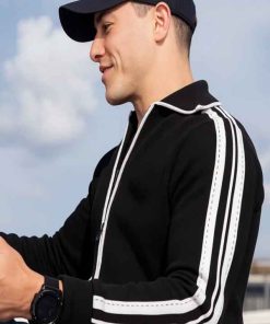 Buy Taz Skylar One Piece Sanji Black and White Jacket