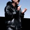 Shop Timothee Chalamet NYFF63 Black Jacket