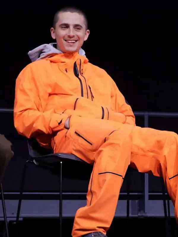Buy Marty Supreme 2025 Timothée Chalamet Orange Tracksuit