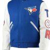 Shop Toronto Blue Jays Blue and White Varsity Jacke