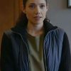 Shop Hanako Greensmith Chicago Fire S12 Violet Mikami Blue and Black Jacket