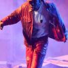 Shop 68th Grammy Awards 2026 Tyler The Creator Red Leather Jacket