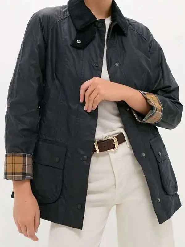 Shop Abigail Spencer Best Medicine Black Jacket