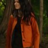 Shop Abigail Spencer Best Medicine S01 Orange Jacket