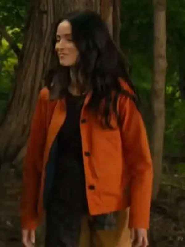 Shop Abigail Spencer Best Medicine S01 Orange Jacket