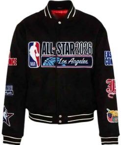 Buy All Star 2026 Los Angeles Black Varsity Jacket