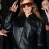 Shop Bella Hadid Milan Fashion Week 2026 Leather Jacket