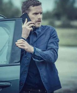 Shop Betrayal S01 Shaun Evans Cotton Jacket