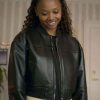 Shop Brilliant Minds S02 Ericka Kinney Leather Jacket