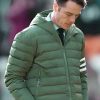 Buy Burnley Manager Scott Parker Green Hooded Jacket