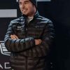 Shop Cadillac F1 Sergio Perez Black Puffer Jacket