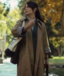 Buy Charly Clive Rooster Katie Brown Cotton Trench Coat