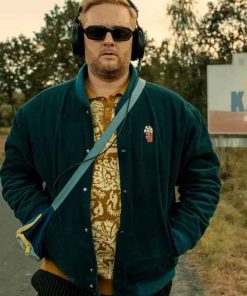 Shop Dimitrij Schaad Crap Happens Johnny Carrera Bomber Jacket
