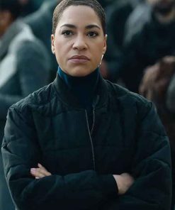 Shop Criminal Record S02 Cush Jumbo Black Bomber Jacket