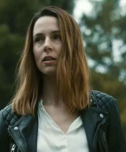Shop Cross S02 Alona Tal Biker Leather Jacket