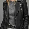 Buy Cross Alona Tal Biker Leather Jacket