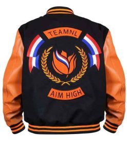 Shop Denham Team Netherlands Varsity Jacket