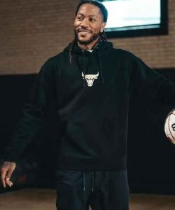 Shop Derrick Rose Do You Want to be Good or Great Black Hoodie