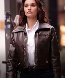 Buy Ekin Aksoy Underground Brown Leather Jacket