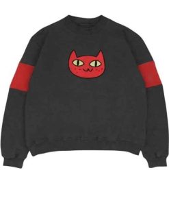 Buy Grey Marceline Cat Sweater