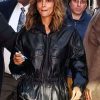 Shop Sharon Crime 101 2026 Halle Berry Leather Jacket