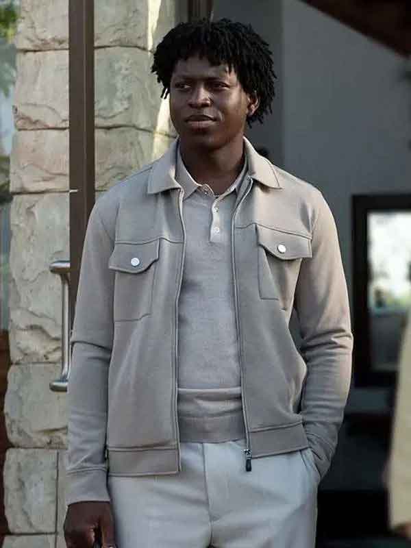 Shop Industry S04 Kwabena Bannerman Grey Jacket