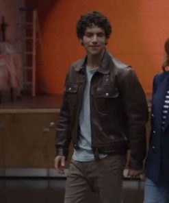 Shop Isaac Hernández Dreams Fernando Rodríguez Leather Jacket