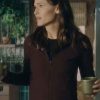 Shop Hannah Hall The Last Thing He Told Me Jennifer Garner Brown Jacket