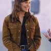 Shop Jennifer Garner The Last Thing He Told Me Brown Jacket