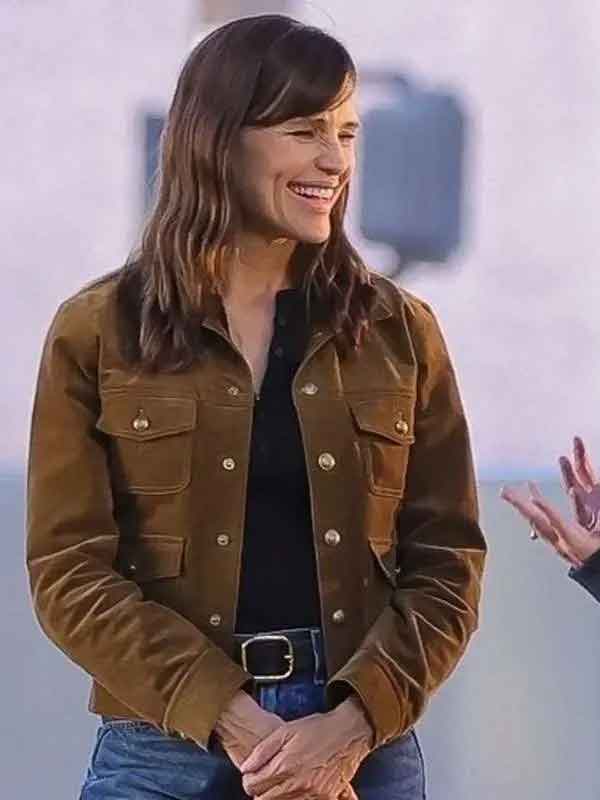 Shop Jennifer Garner The Last Thing He Told Me Brown Jacket