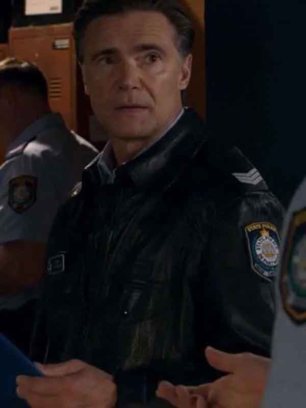 Shop Jeremy Lindsay Taylor Home and Away Leather Jacket