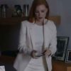 Buy Jessica Chastain Dreams White Blazer