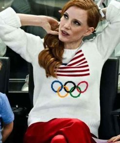 Buy Jessica Chastain Olympics Gamen Sweatshirt