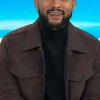 Shop John Legend The Today Show Suede Jacket