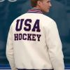 Shop John Wroblewski Hockey Team Olympic Game Varsity Jacket