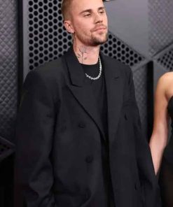 Shop Justin Bieber Grammy Awards Black Blazer