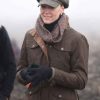 Shop Kate Middleton 2026 Brown Cotton Jacket